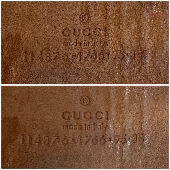 Authentic Gucci Silver Imprime Monogram Leather Interlocking G Buckle Belt 95/38 main image 8